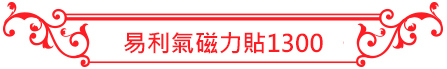 易利氣磁力貼1300