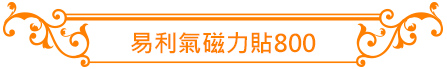 易利氣磁力貼800